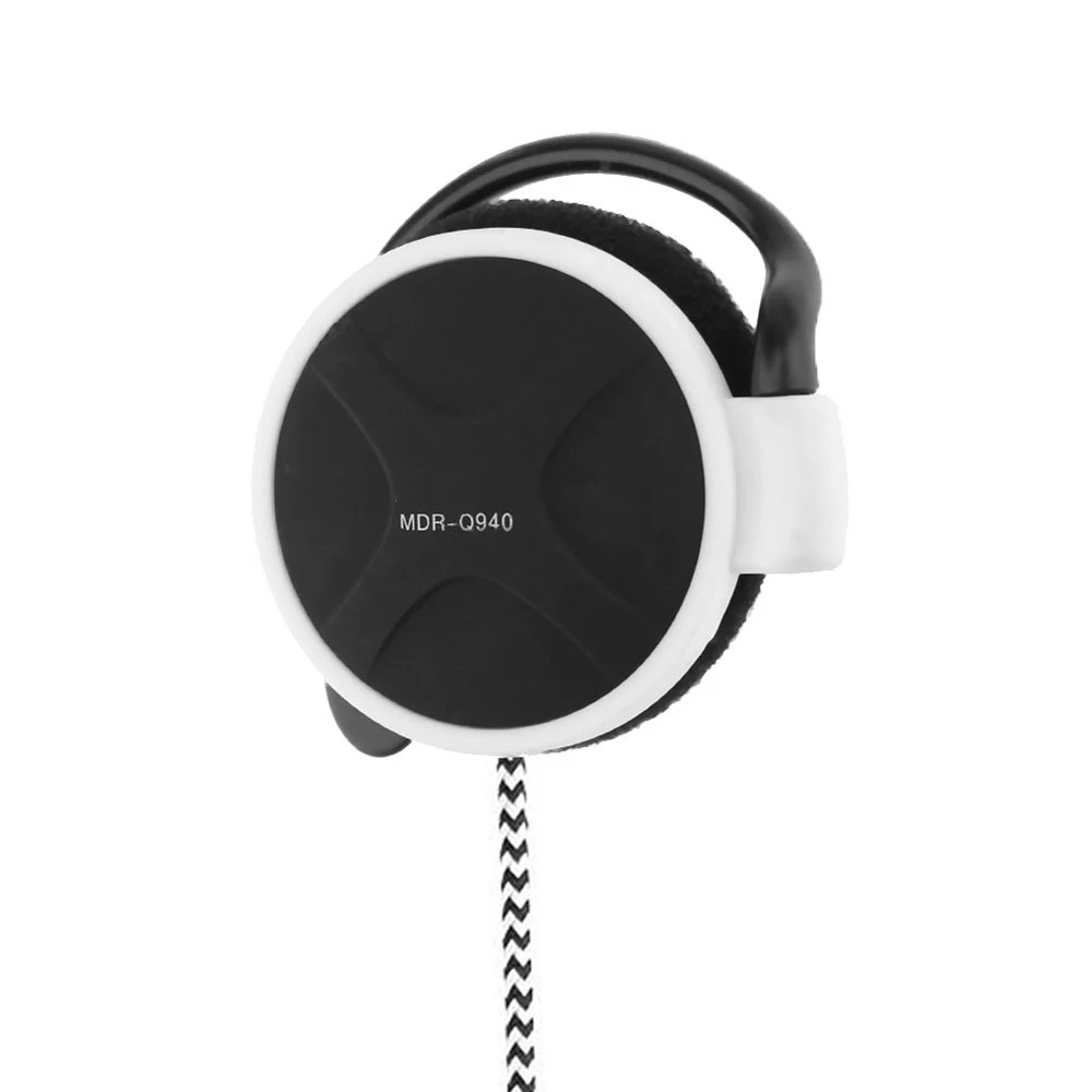 3.5mm 유선 게이밍 헤드셋 온이어 스포츠 헤드폰 스마트폰 태블릿 노트북 데스크탑 PC용 이어훅 음악 이어폰