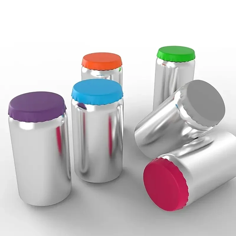 Silicone Can Lids 2pcs Sealing Cover Beverage Beer Can Drinkware Accessories