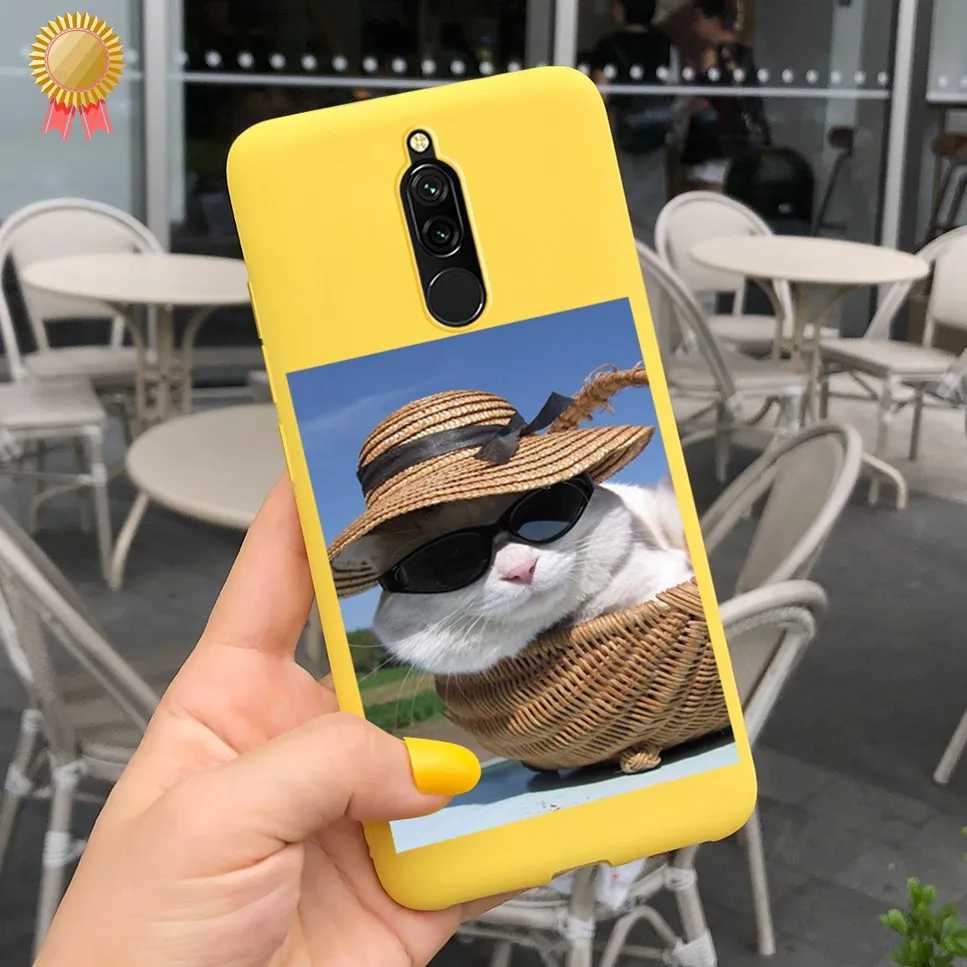 For Redmi 8 Case Redmi8 Cover Animal Cartoons Painted Soft Silicone Phone Case For Xiaomi Redmi 8 Hongmi 8 6.22 Case Fundas