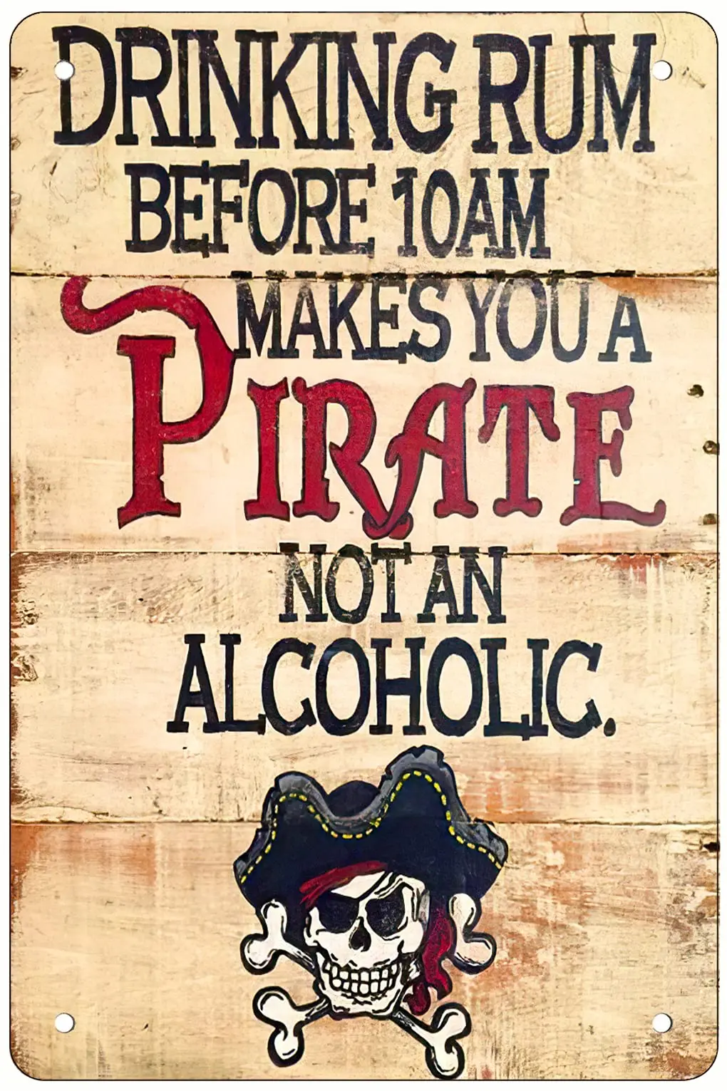Забавный металлический знак Rosefinch Stone в стиле ретро, листовые знаки, жестяной знак, напиток рома до 10, делает вас пиратом без алкоголя на открытом воздухе H