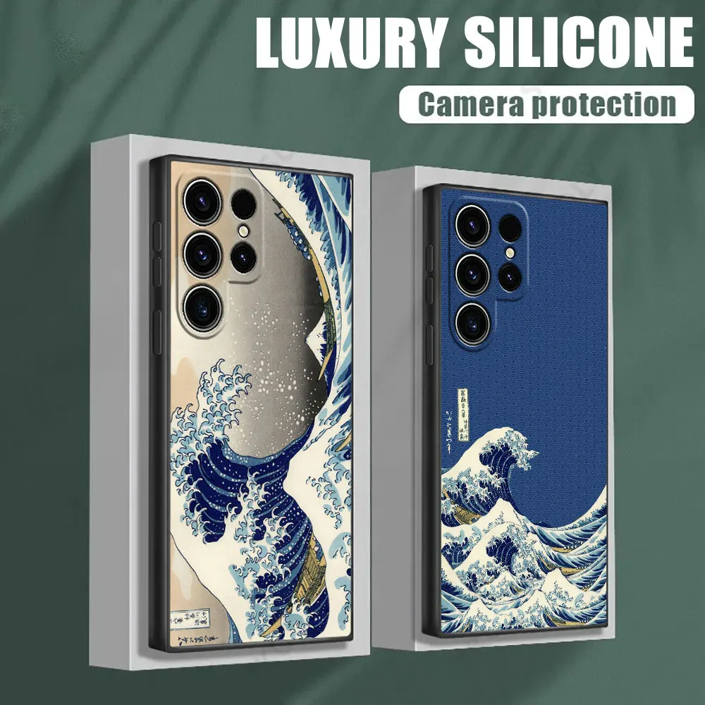 The Great Wave Katsushika Hokusai Art-Inspired Soft Phone Cover