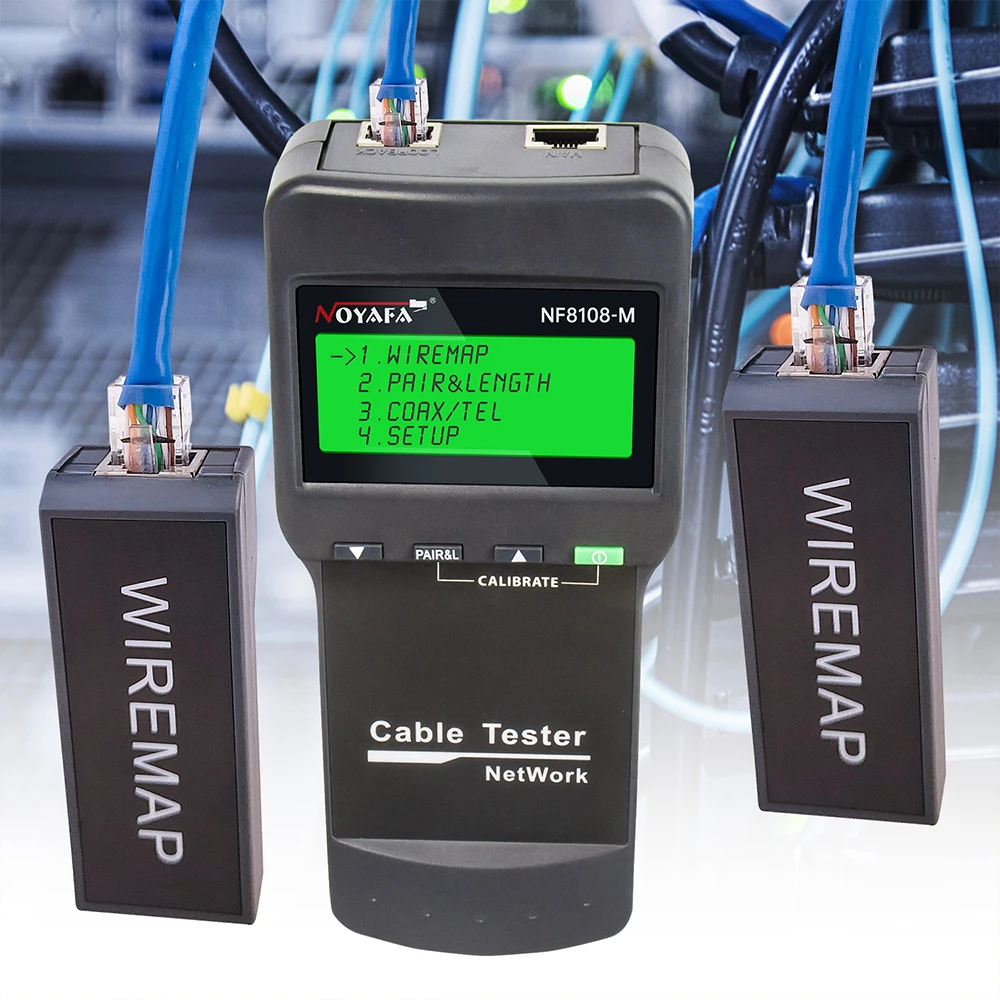 noyafa nf8108m rede digital lan cabo tester 01
