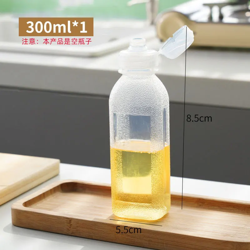 1PCS PP 300ml 500ml Oil Spray Bottle Kitchen Cooking Olive Oil Dispenser Camping BBQ Baking Vinegar Soy Sauce Sprayer Containers
