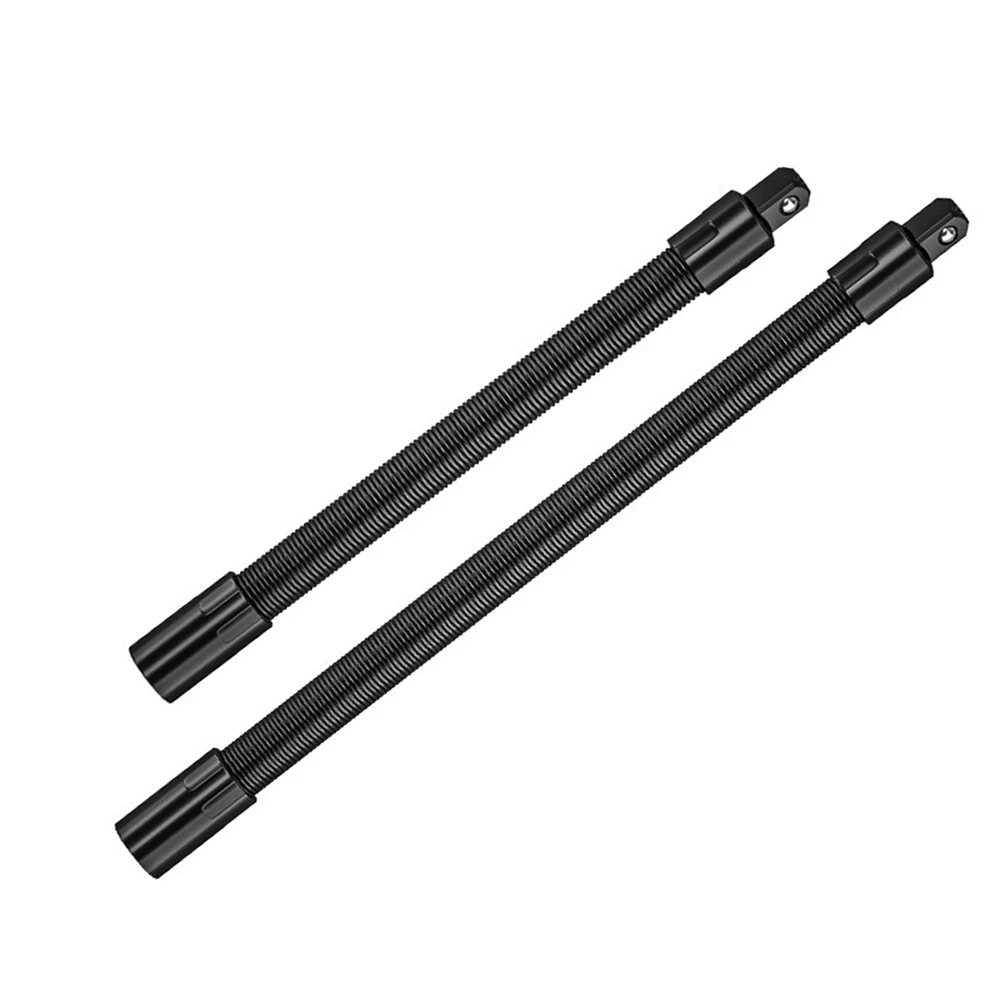 

1set Flexible Shaft Extension Rod 1/2 Inch Square Interface Extender Torque Socket Ratchet Wrench Flexible Shaft Extension Bar