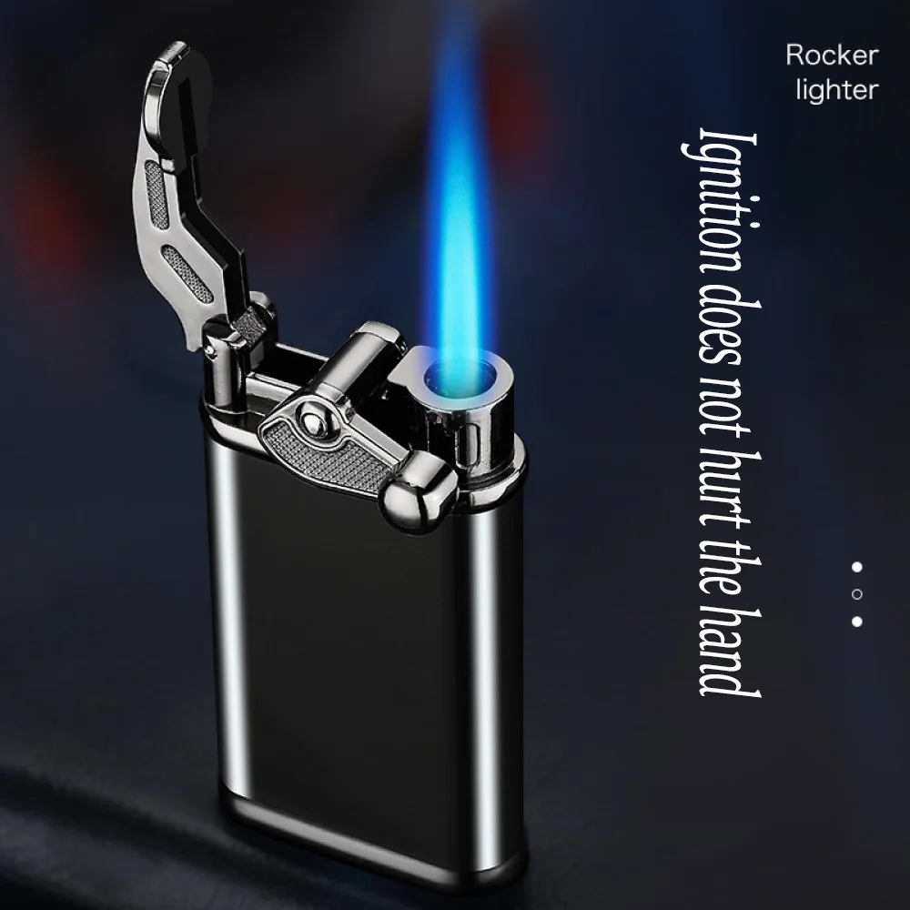 Portable Unusual Torch Lighters Open Flame Grinding Wheel Lighter