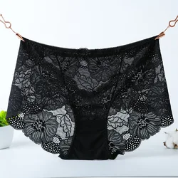 XXL Lingerie Women's Panties Womens Briefs Panty Sexy Lace Plus Size Female Underwear Big Size Lady Sexy Panty