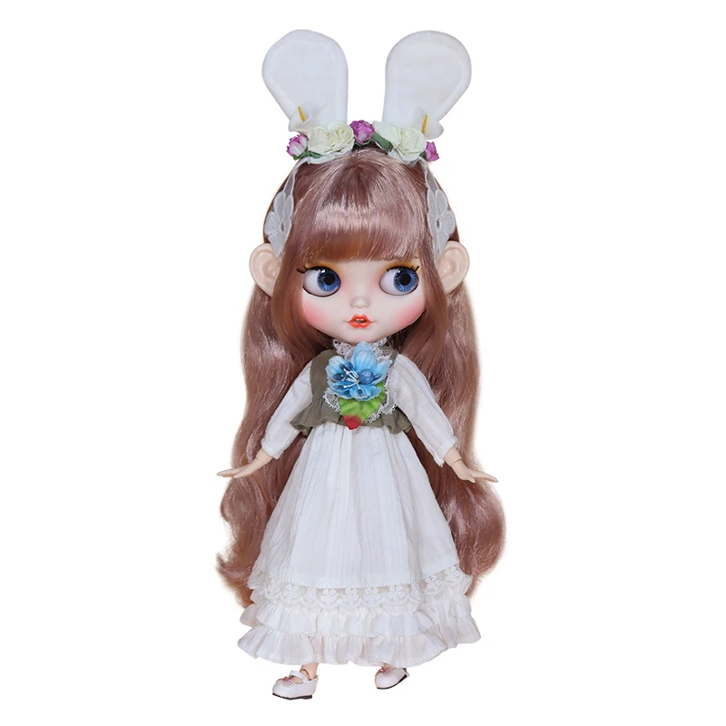 

DBS Blythe Ragdoll Change baby change makeup BJD girl Princess Dress Up Simulation Doll Toy Gift Accessories Toy Girl Gift Set