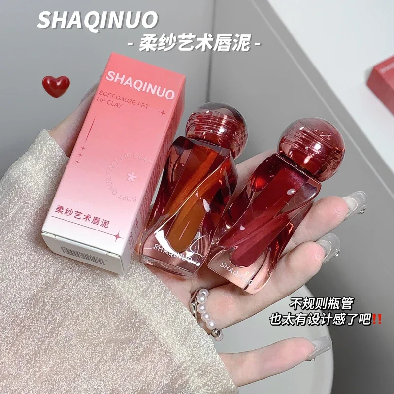 

High Appearance Level Autumn Winter Art Mist Face Matte Velvet Lip Glaze Moisturizing Toot Lip Lipstick Free Shipping