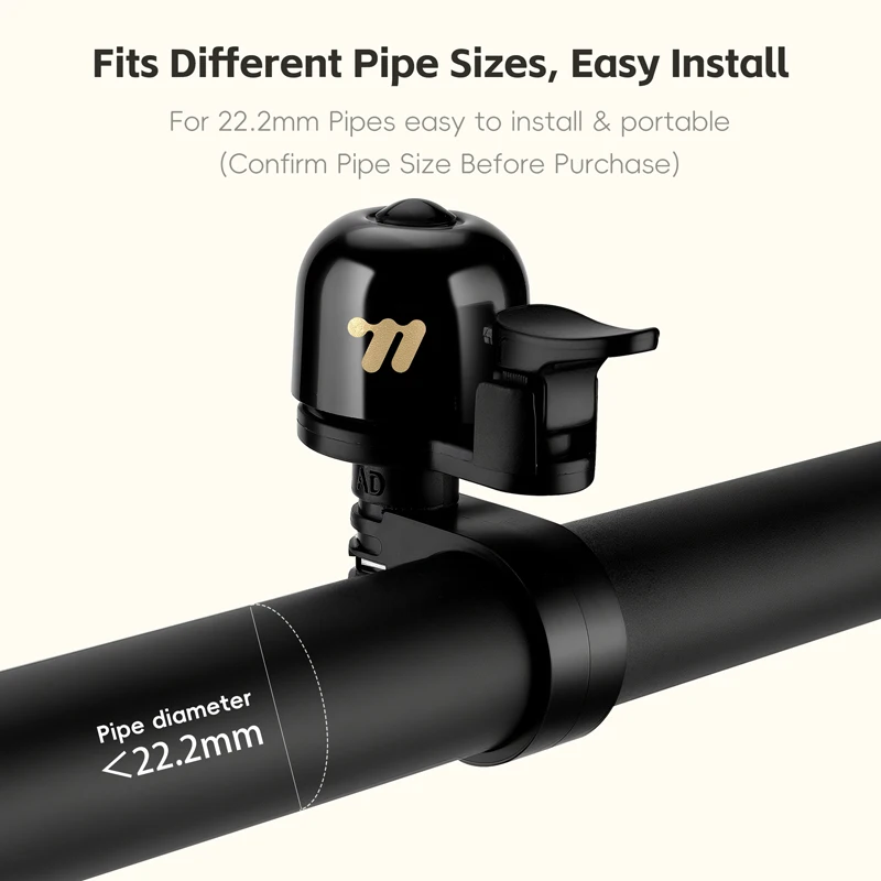 Vintage Bicycle Copper Bell - Image 5