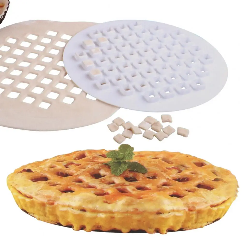 Pie Top Cutter Lattice Baking Tools Plastic Food Grade Practical Modern Simple Biscuit Mold