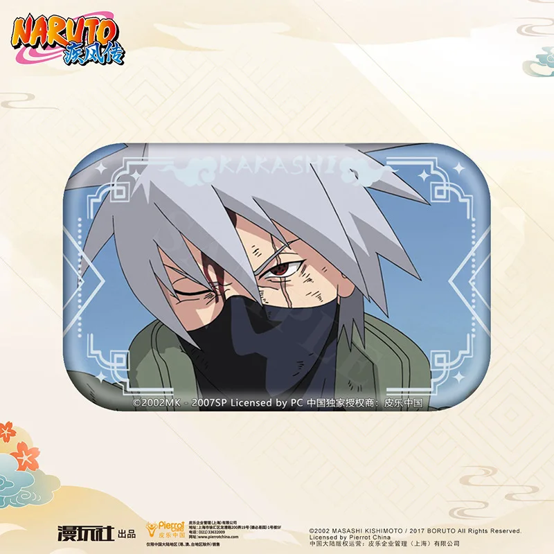Officially Licensed Naruto Character Cosplay Square Badge