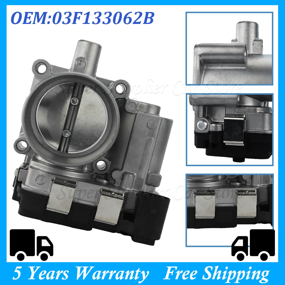For-VW-Jetta-13-16-Audi-Skoda-Seat-Various-1-2-TSi-New-Throttle-Body ...