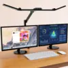 Led Desk Lamp with Clamp, Architect Desk Lamp for Home Office with Atmosphere Lighting, 24W Ultra Bright Auto Dimming Desk Light 1
