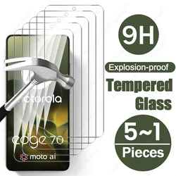 Premium Full Cover Tempered Glass Screen Protector - 9H Anti - Scratch Film, 6.7 - 4Pieces (Transparent)