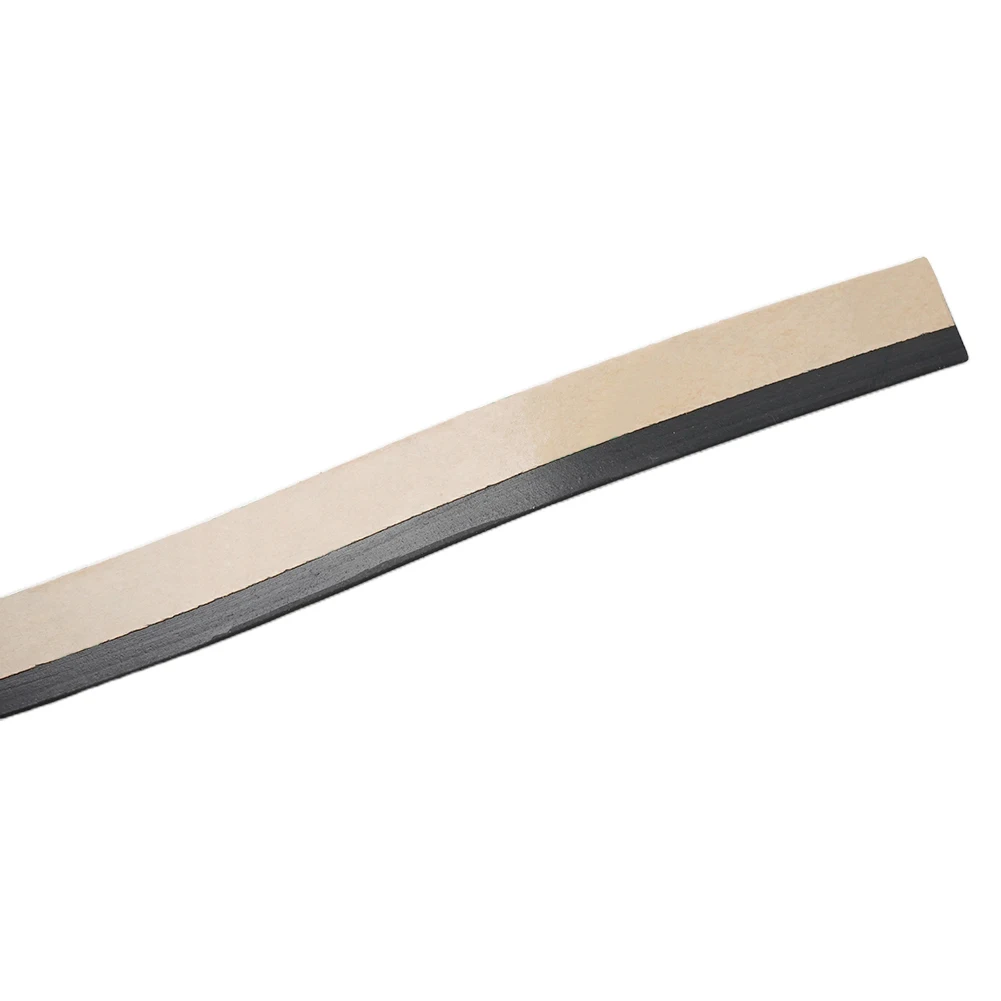 

EPDM Rubber 4M Sealing Strip 300CM Double-sided Tape For Edging Of Front And Rear Side Casement Glass Heat Resistance Parts