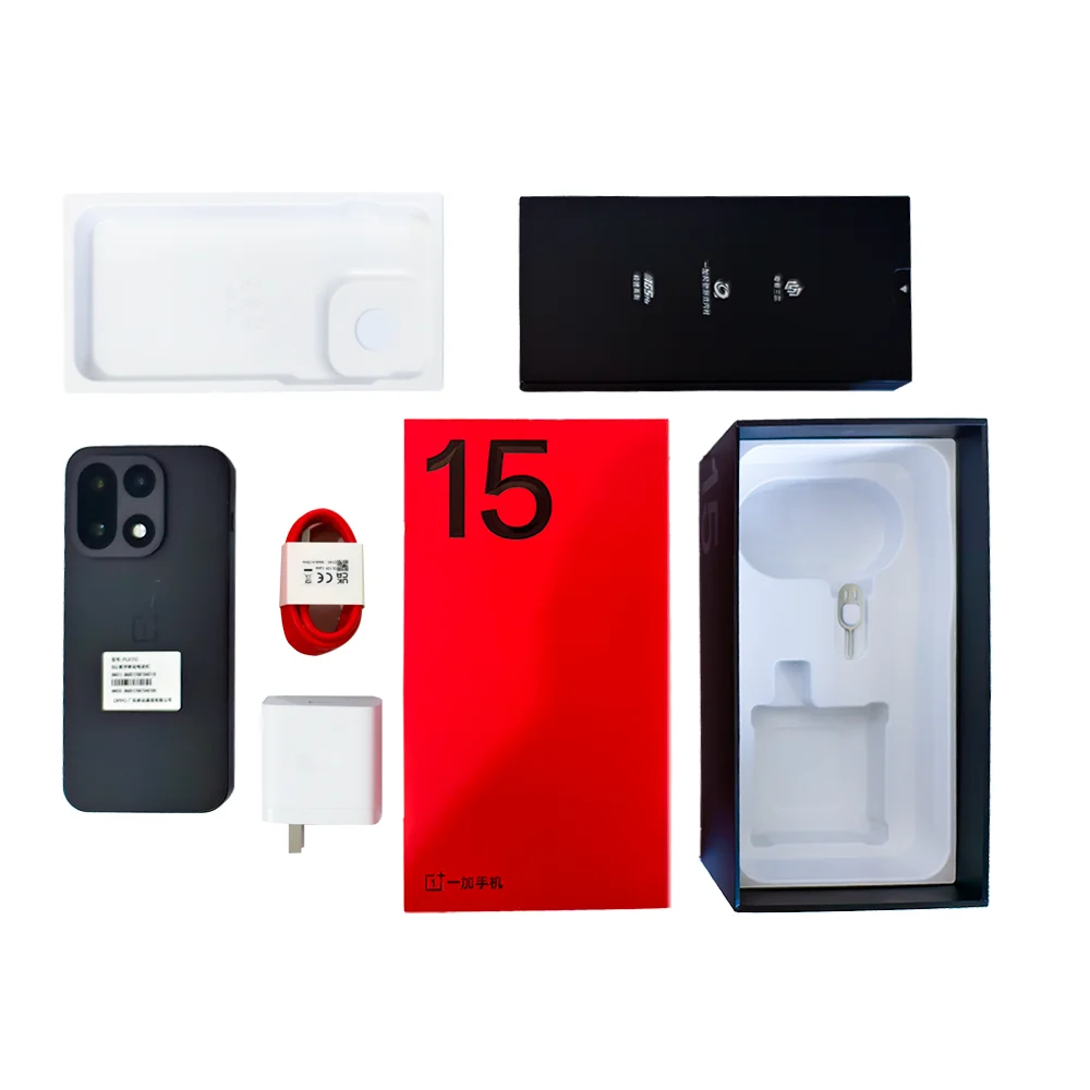 Новый разблокированный смартфон OnePlus 15, 6,78 дюйма, 165 Гц