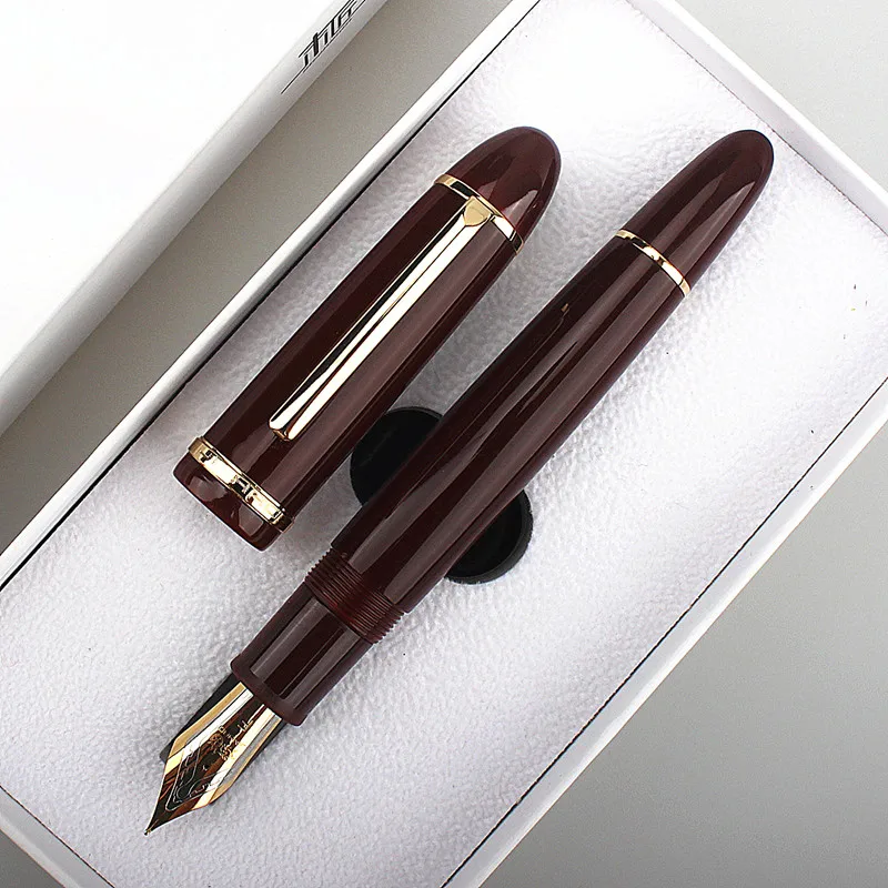 Jinhao X159 Fountain pen Black Acrylic Big Size Fine 0.5MM Nibs school office student writing gifts pens