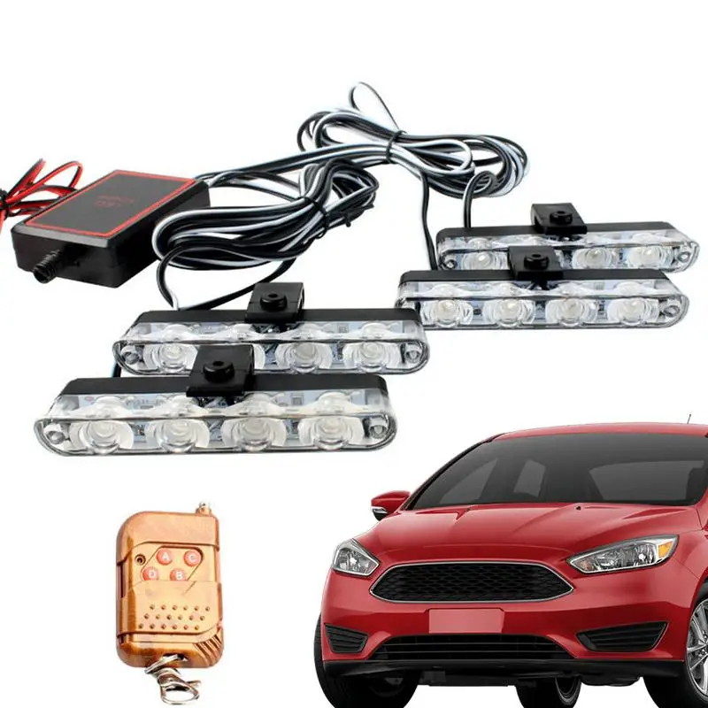 StrobeLightsForCarsSafetyLightLEDStrobeLightWaterproof