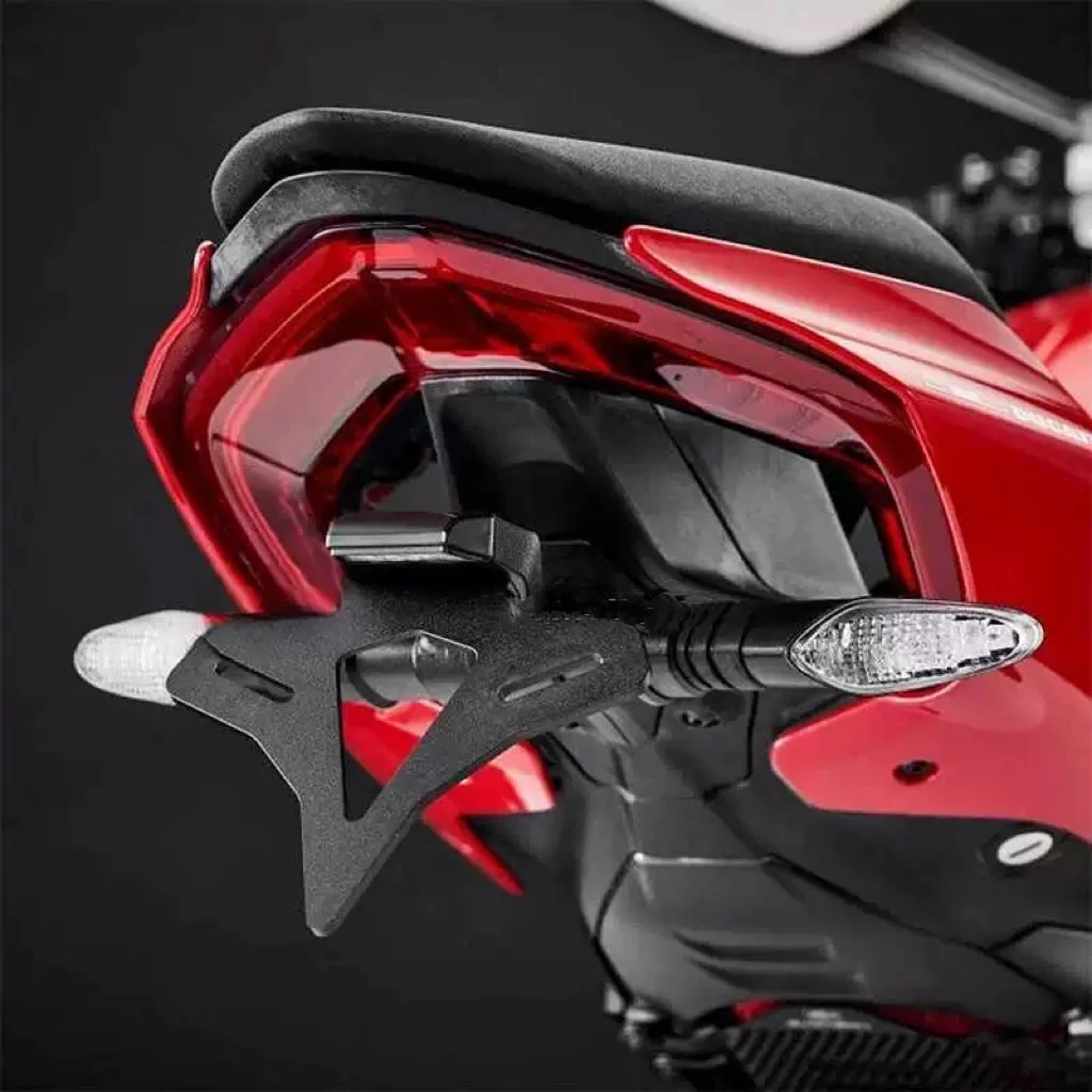 Motorcycle License Plate Holder Fender Eliminator Registration Bracket for DUCATI Panigale/Streetfighter V4.S.R/V2 license plate holder,motorcycle license plate holder