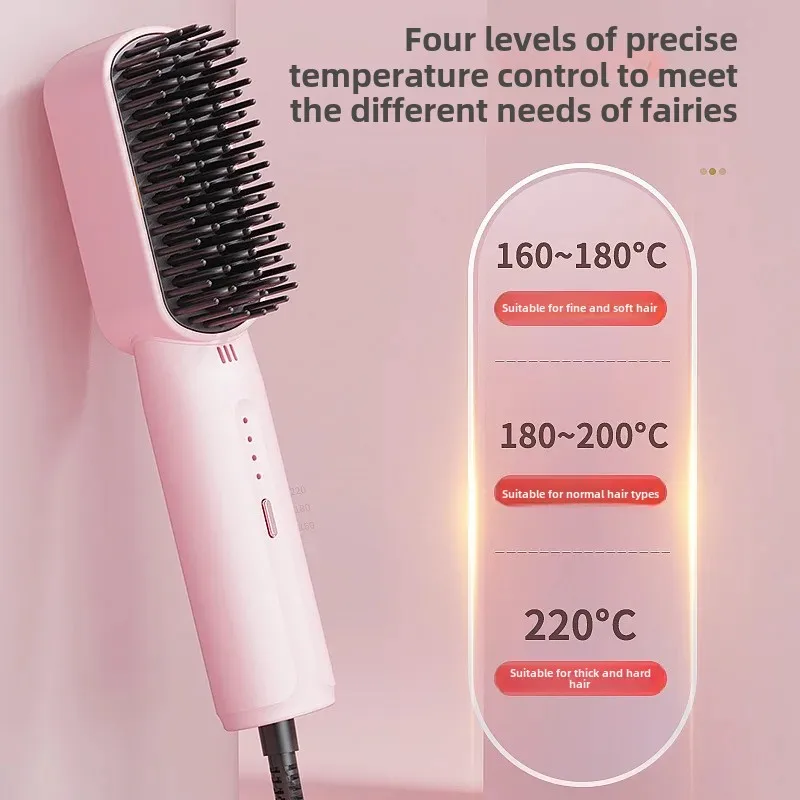 Portable Mini Straight Comb Small Size Negative Ion Comb For Dormitory Use Cross-Border Trade Direct Shipping