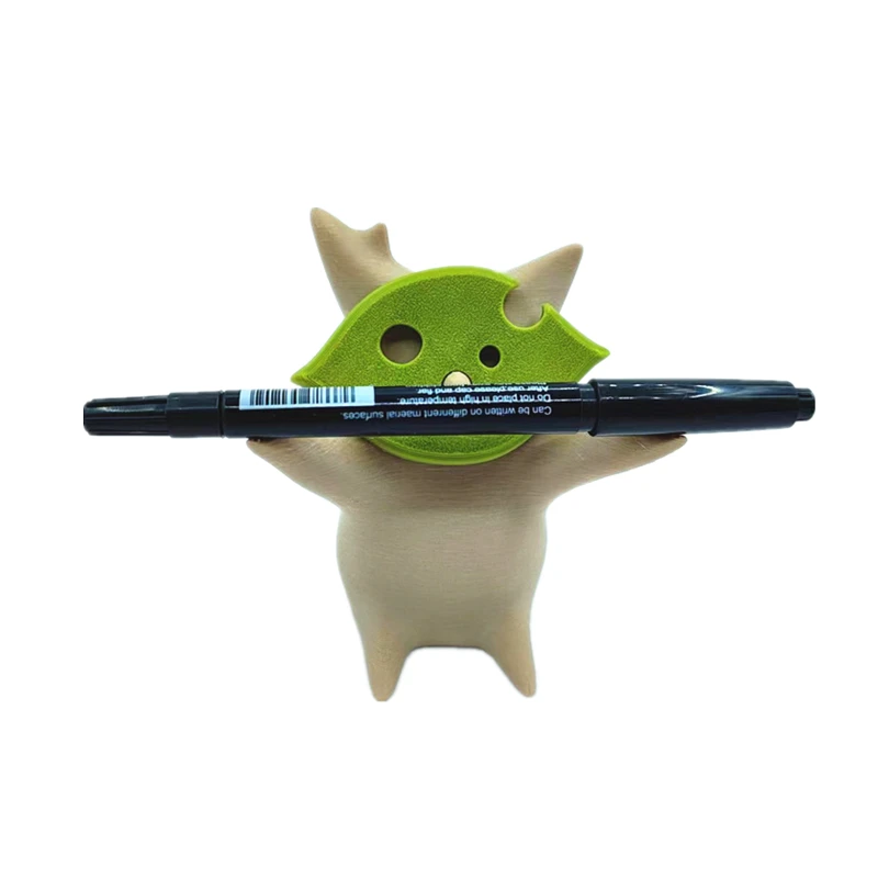 Desk Pen Holder Plant-Based PLA Plastic Decoration Office Home Birthday Gift