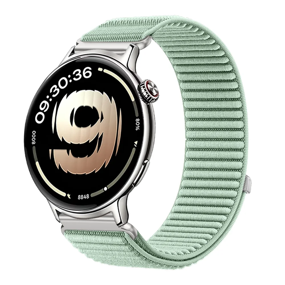 Breathable Nylon Watch Strap - Adjustable Size Options