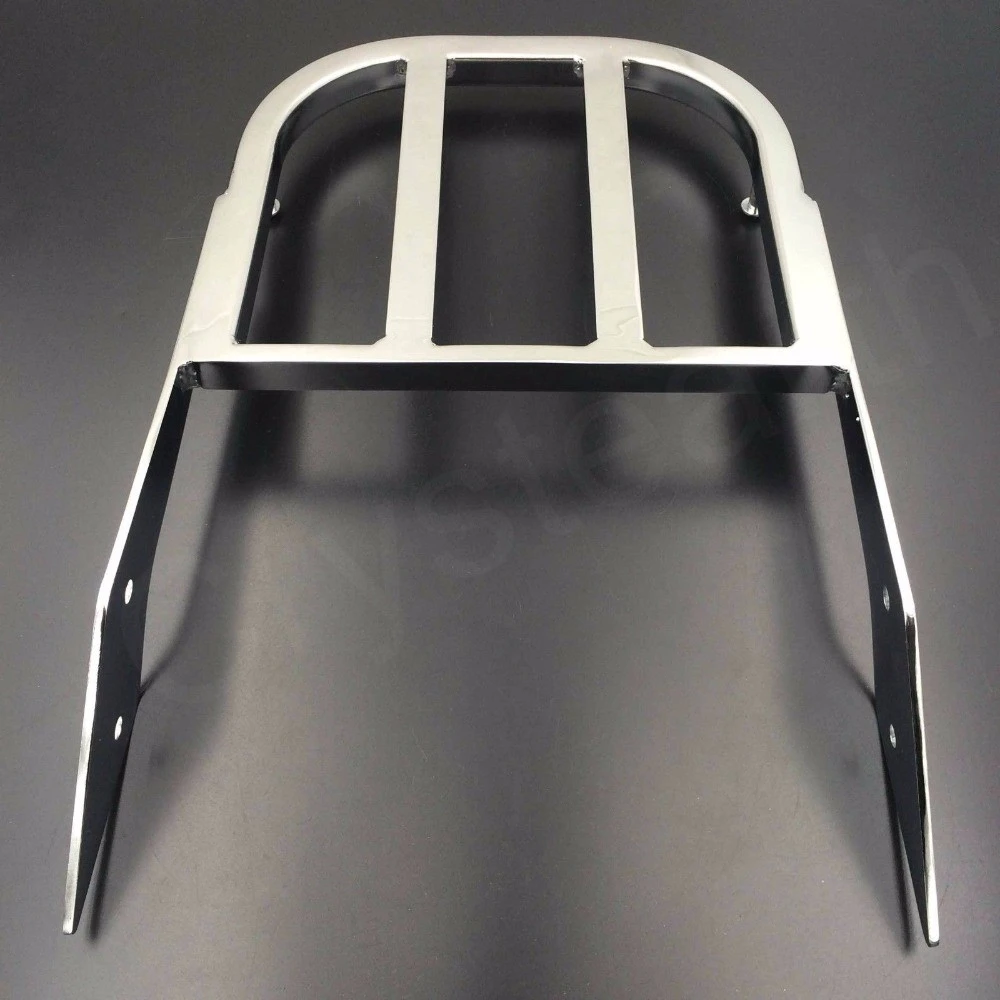 Chrome Motorcycle Sissy Bar Luggage Rack Shelf For Honda VTX 1800 N/R/S