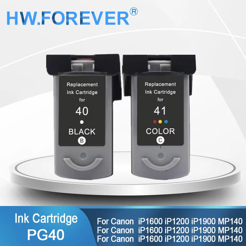 PG40 CL41 PG-40 CL-41 Compatible Ink Cartridge For Canon iP1600 iP1200 ...