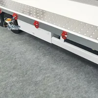 Toys 1:14 Metal 5 Axles Trailer Electric Tailboard Lifting Leg Spare Parts for RC Tractor Trucks Cars Vehicle TH23502 2