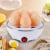 Boiled Egg Cooker Plug EU Cookware Stainless Multifunctional Egg Steamer for Cooking Breakfast 4