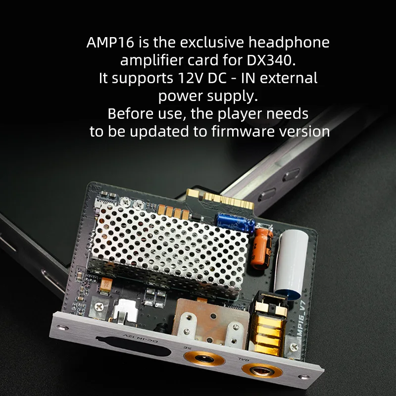 iBasso AMP16/amp14 Vacuum Electronic Tube Ear Amplifier Card 3.5 Suitable for DX340