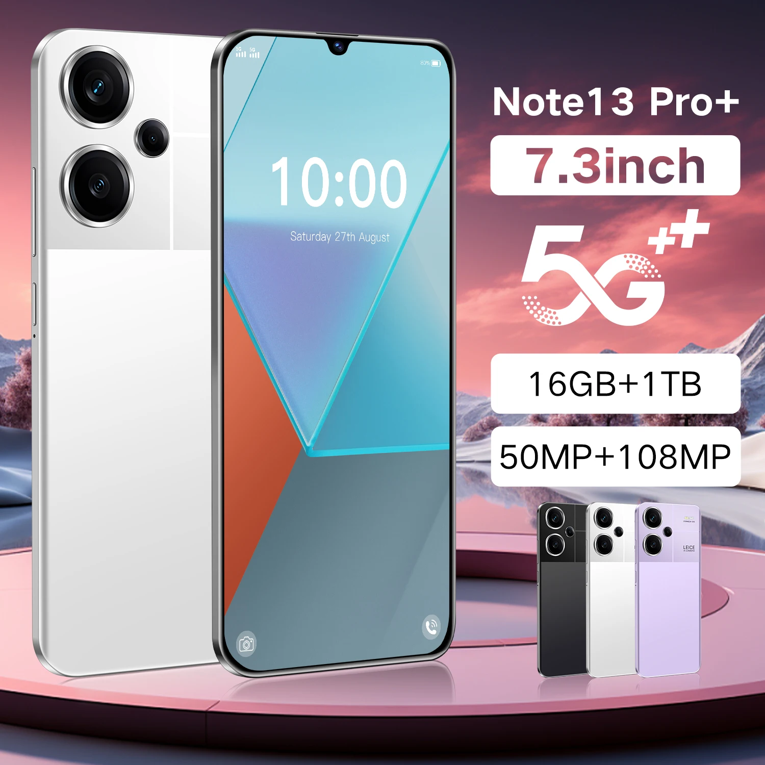 Рисунок 2 - Новый мобильный телефон Huawei style note 13 Pro + 7
