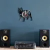 Pitbull Home Wall Decor Decorative Wall Clock Dog Breed Gifts Pitbull Mom Vinyl Record Wall Clock American Bully Mom Retro Clock 4