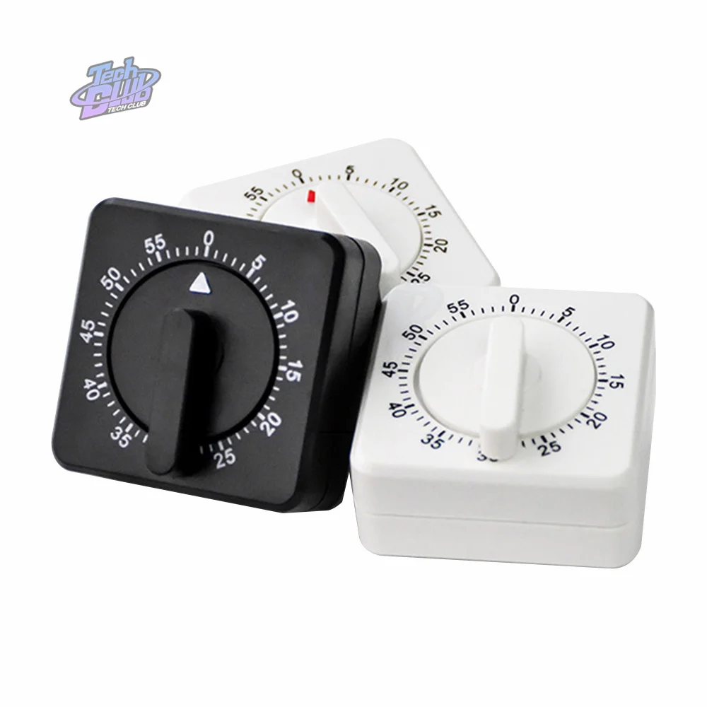 Timer Temporizador Cocina Alarma 60 Minutos Huevo Duro 7,5cm