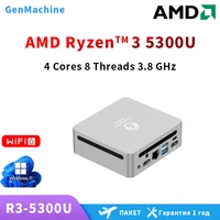 AMD Ren5000 5300U 5475U 5600H 5625U Windows 11 Ryzen DDR4 3200Mhz Wifi6 HDMI Mini PC bricolage ordinateur de jeu GenMachine Mini PC 3