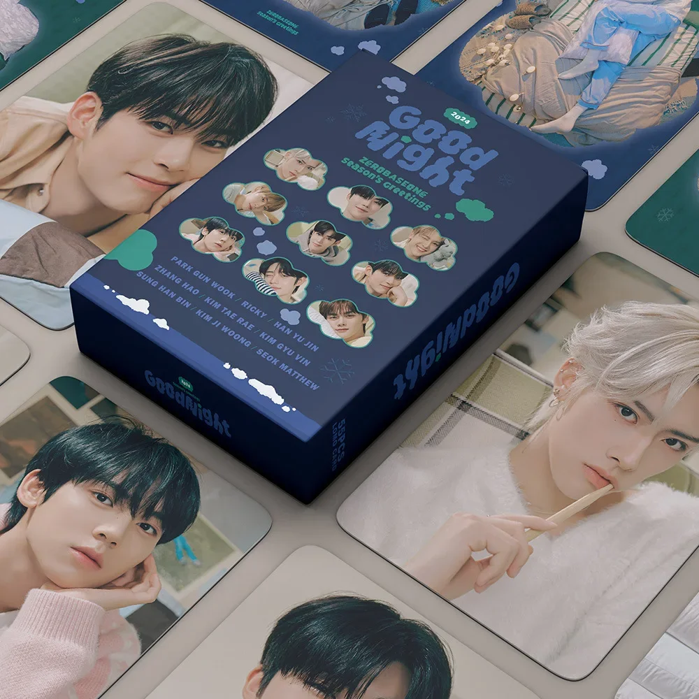 

55pcs/set Kpop ZB1 Lomo Cards 2024 GOOD NIGHT IDOL ZEROBASEONE Photocards