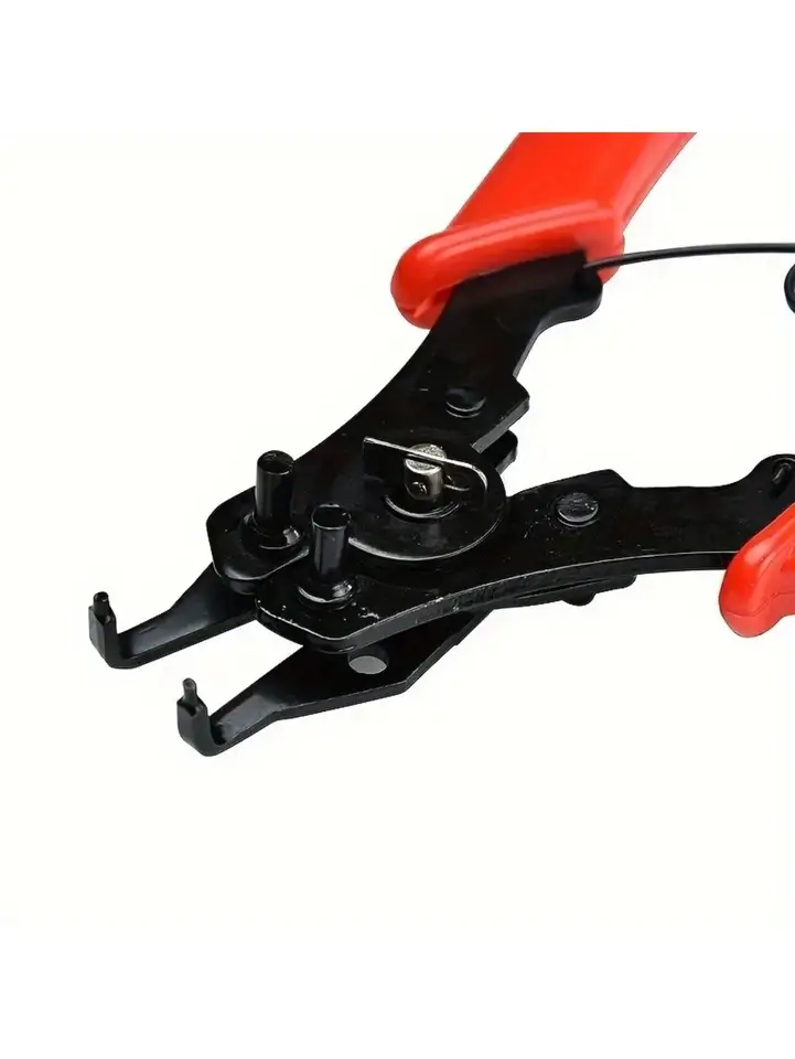 4-In-1 Circlip Pliers Set Snap Ring Pliers Multi Crimp Removable Plier Head Retaining Circlip Pliers Hand Tools Multifunctional image 5