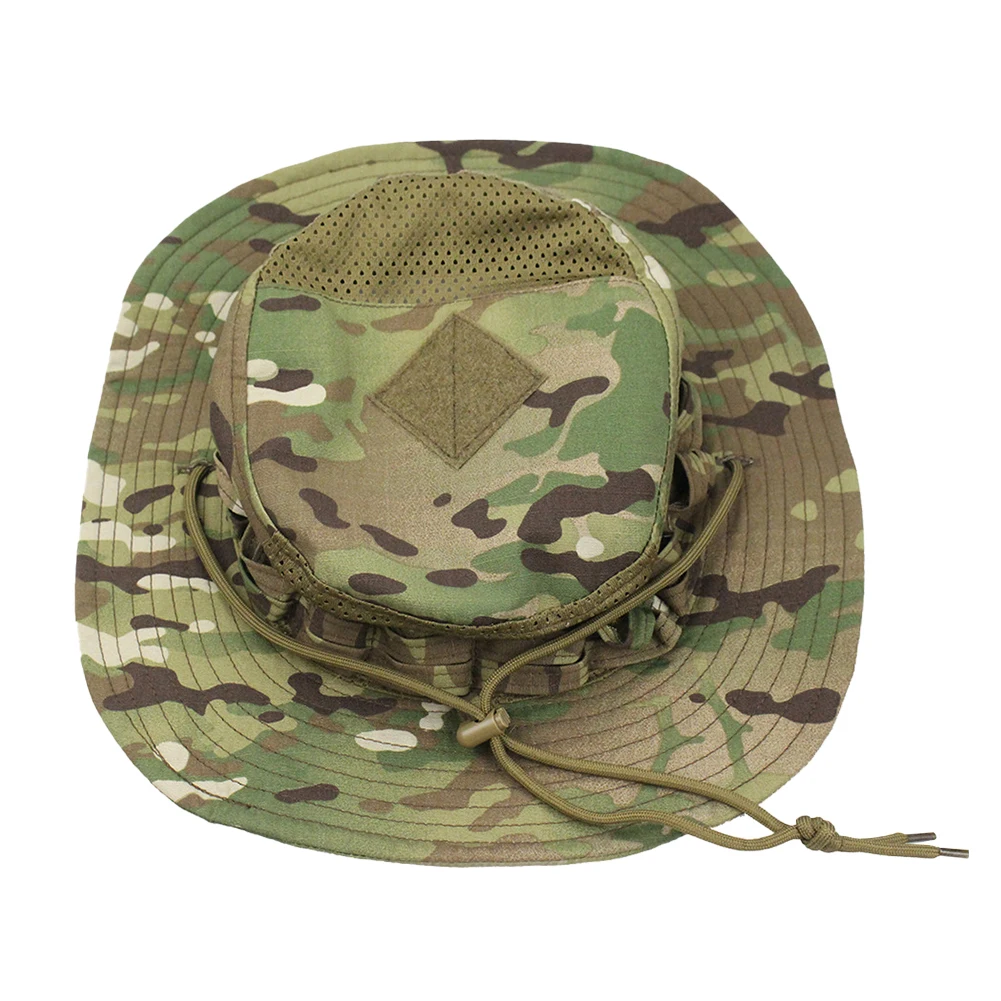 Camouflage Enthusiasts Square Pocket Camo Bonnie Cap US