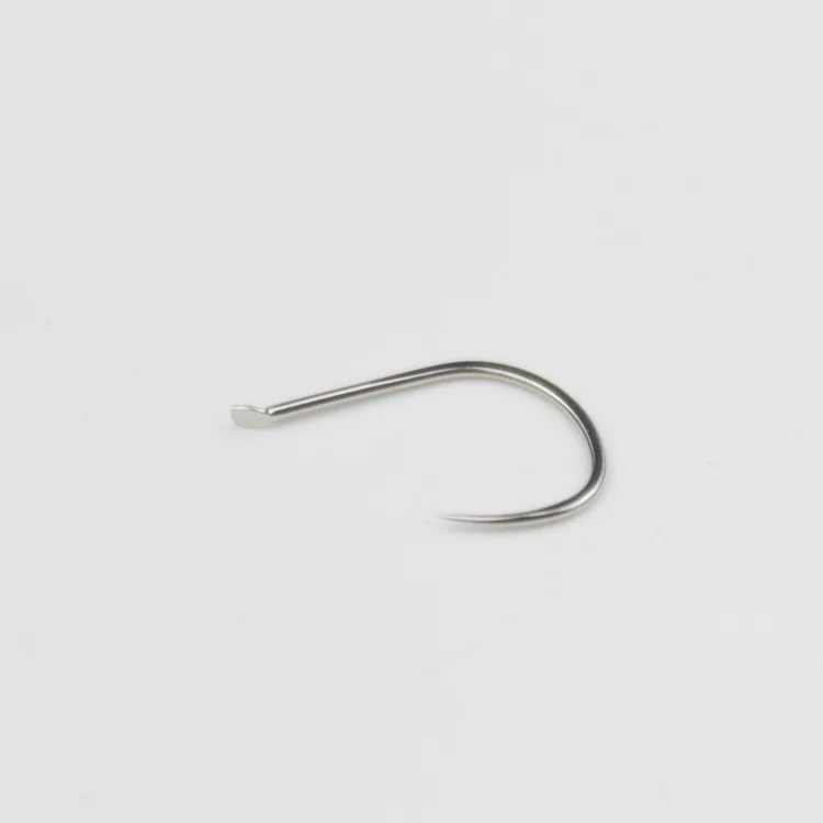 Fishing hook bulk without barbs new improved crucian carp black pit slip fish Aji angle hook