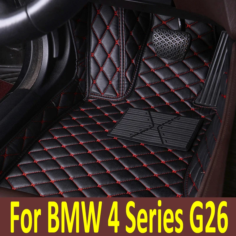

Автомобильные коврики для BMW 4 серии G26 Gran Coupe, четыре двери, 2022, индивидуальные подкладки для ног, Обложка, аксессуары для интерьера