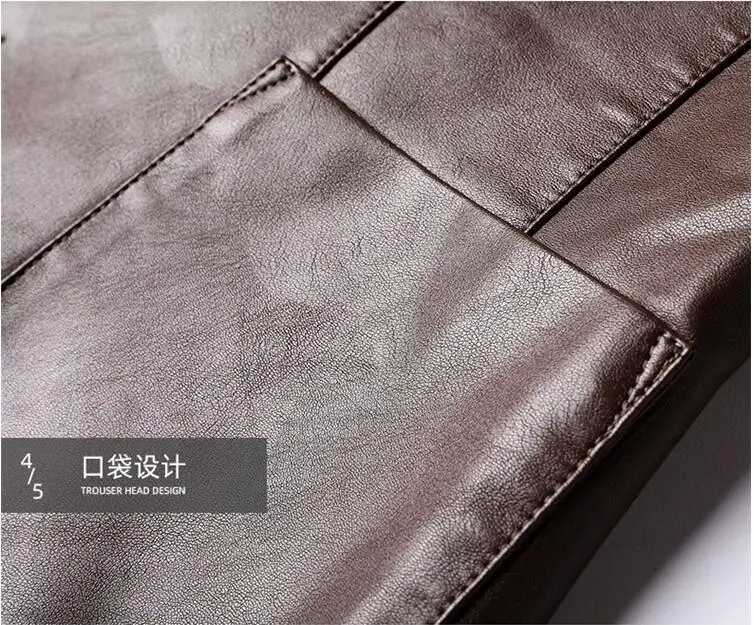 Sf6c676a4f67143d0a7db8356571251368 Brand Pu Leather Jacket Men Autumn Winter Casual Men's Jackets Solid Clothes Soft Motorcycle Outerwear Masculinas M-3XL Mallzona