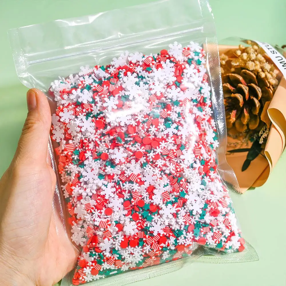 

10g Christmas Snowflakes Nail Charms Slices Snow Flake Jewelry Press On Nails Elk Santa Claus Stockings Xmas Nail Art Decoration