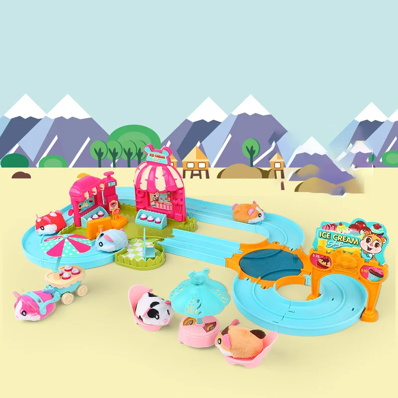 2023GiftElectricPetHamsterSimulationKitchenIcecreamRestaurant