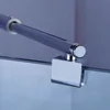 Frameless Shower Glass Panel Support Bar Sturdy Shower Door Hardware Bracket Bathroom Shower Panel Fixing Solution 1