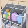 Over the Door Organizer, 6 Tiers Behind Door Storage with Clear Deep Pockets Door Hanging Organizer for Closet, Bedroom, Nursery 1