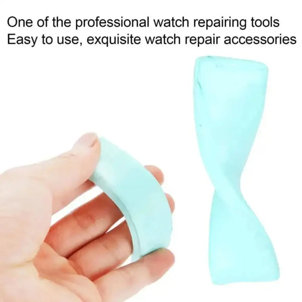 Watchmaker's Green Rubber Putty Cleaner with Wooden Stick