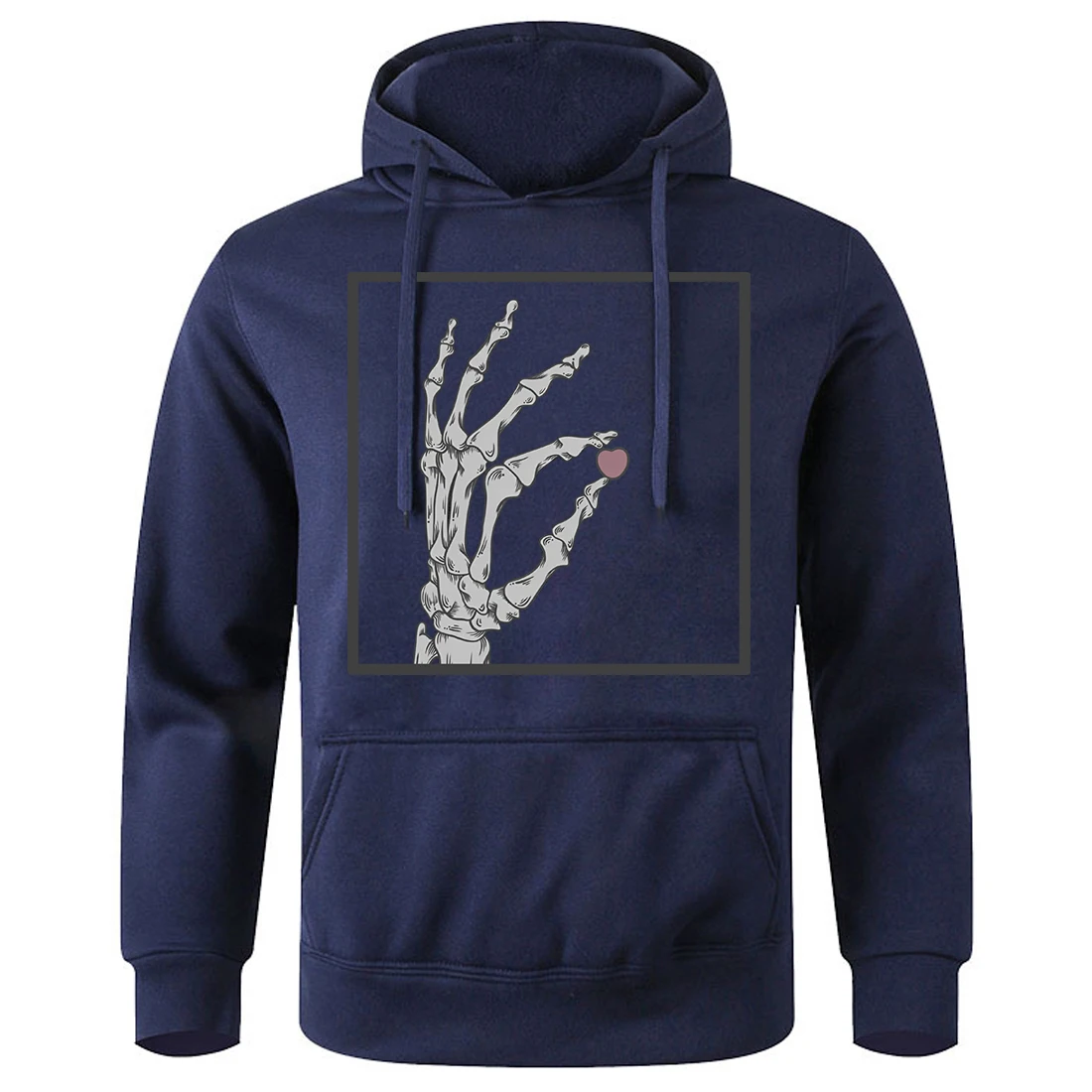 

How Small Of The Human Heart Hoodies Men Breathable Soft Warm New Hooded Fashion Casual Sweatshirt O-Neck Loose Oversized Hoodie