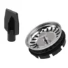 Kitchen Sink Strainer Garbage Disposer Strainer Pull Water Plug Rust Resistant Food Waste Disposer Filter Grinder Shredder Parts 1