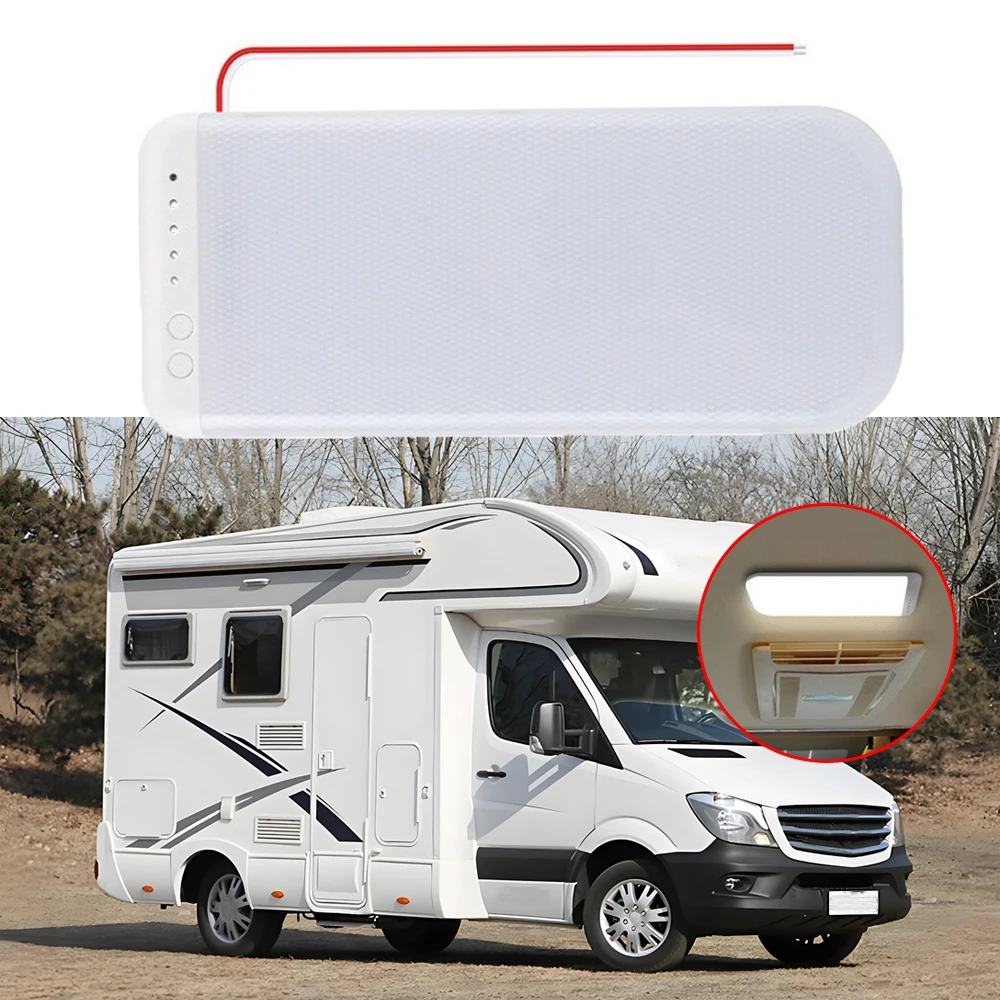 

Светодиодов 12-80 в, внутренняя подсветка для RV, регулируемая яркость 3 цветов, внутреннее освещение, Потолочная подсветка для камер, трейлеров, грузовиков, автофургонов
