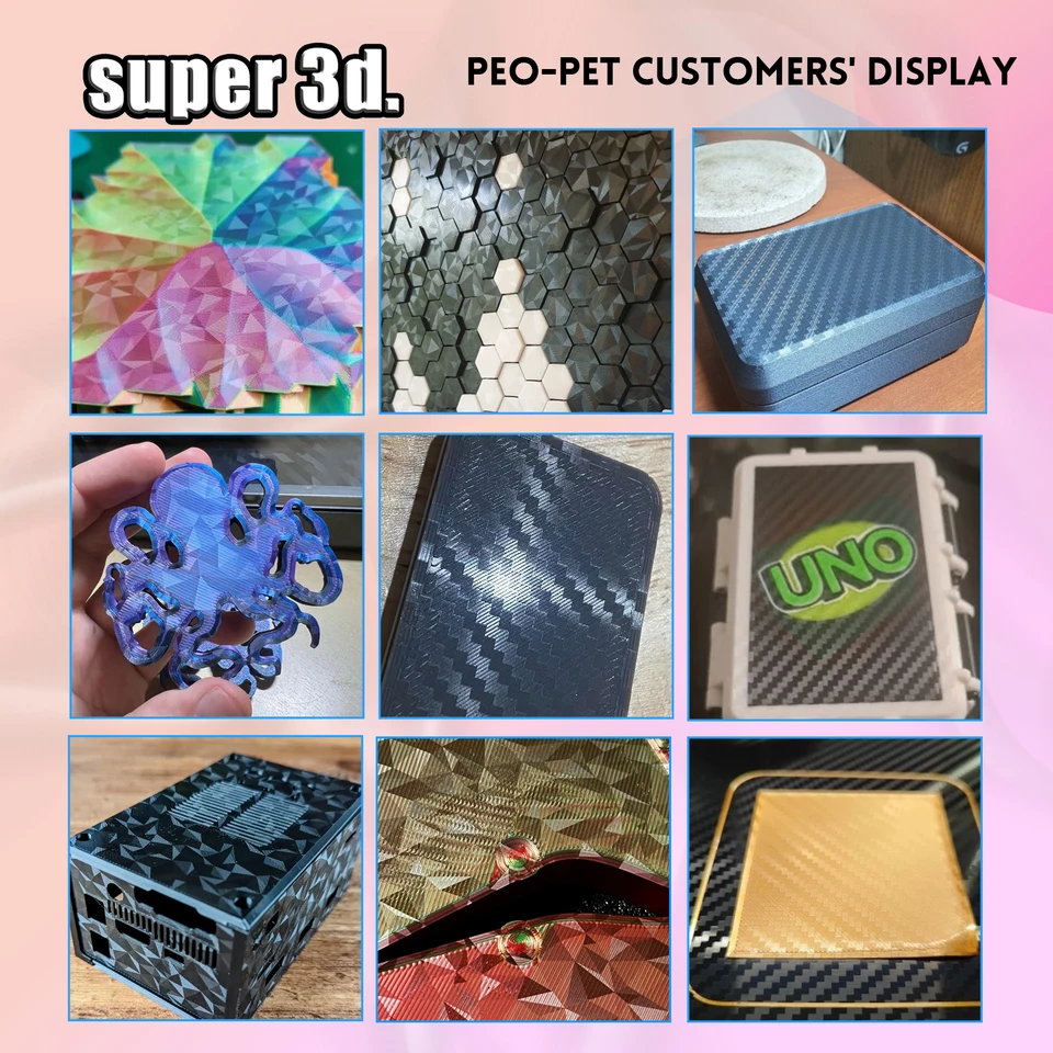IdeaFormer PEO+PET Druckplatte 370x377mm Für Ender 5 Plus – Magnetisch